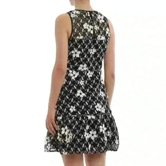 MICHAEL KORS Flower Embroidery Sleeveless Dress Size 0 - Picture 2 of 13